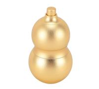 Luocute Magnetic Levitation Gourd Toy, Rotating Fingertip Stress Relief Desk Gadget with Unique Levitation Design, for Office Workers Adults ADHD Aluminum Alloy 2.44 Inches (Gold)