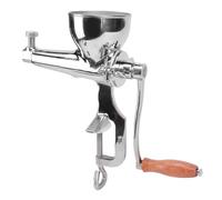 Luocute Manual Wheatgrass Juicers, Portable Crank Wheatgrass Extractor Hand Fruit Vegetables Squeezer 304 Stainless Steel for Orange Ginger Pomegranate
