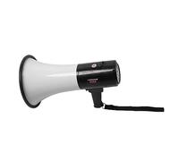 Luocute Megaphone Bullhorn, Built In Rechargeable Battery Handheld 40W Sound Output Megaphone ABS Shell Portable for Information Dissemination