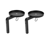 Luocute Metal Wall Planters for Indoor Plants, 2 Pack with Hanging Hooks for Window Kitchen Living Room Bathroom Decor (2PCS)