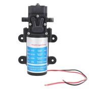 Luocute Micro Diaphragm Pump, 12V 60W 5A Self Priming Water Pumping with 5LPM Flowrate 80m Head 0.5Mpa Pressure, Water Garden Pond Pumps for RV Camping Car Washing Garden Spraying