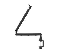 Luocute Microphone Boom Arm, Adjustable Mic Stand with Desk Mount Clamp, Cable Management, 360° Adjustment, for Podcast Streaming Gaming Studio