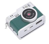 Luocute Mini Digital Camera, Vintage Camera 1080P 2MP Pocket Camera with 0.96in Color Screen, LED Flash, 32GB, 4 Filters for Travel (Green)