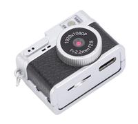 Luocute Mini Digital Camera, Vintage Camera 1080P 2MP Pocket Camera with 0.96in Color Screen, LED Flash, 32GB, 4 Filters for Travel (Black)