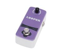 Luocute Mini Guitar Looper Pedal, Single Button Control 12 Minute Recording Smart Memory Playback with Stacking Recording Capability, for Practice Stage Performance