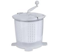 Luocute Mini Manual Washing Machine, Portable Non Electric Washer with Detachable Dehydration Basket and 4 Sucker Pads, for Home Dormitory Travel RV Camping