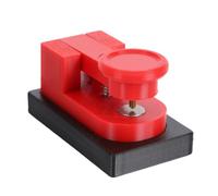 Luocute Mini Morse Code Key, Adjustable Contact Gaps ABS CW Key for Amateur