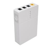 Luocute Mini UPS Uninterrupted Power Supply 6000mAh, High Capacity Uninterruptible Power Supply for Router Modem, Continuous DC Camera Backup
