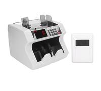 Luocute Money Counter Machine, Commercial Bill Cash Counter with LCD Display MG IR MT Detection for Supermarkets Banks Shopping Malls (UK Plug)