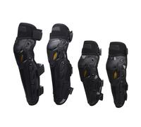 Luocute Motocross Knee Shin Guard for Kids Youth Anti Slip, 2 in 1 Protector Elbow Pads Adjustable Dirt Bike Gear Motorcycle Armor Set, Elbow Guard Adjustable Elastic Strap Motocross