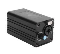 Luocute Moving Coil Microphone Amplifier, Professional Dynamic Mic Preamp with 0-28dB Adjustable Gain, 48V Power Low Noise 20Hz-20KHz Frequency for Ribbon and Dynamic Microphones