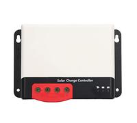 Luocute MPPT Solar Charge Controller 12V 24V Auto Bidirectional Tracking Short Circuit Protection for Home RV Ship Solar Power Generation System,Solar Panel Regulator (MC2430N10)