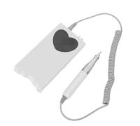 Luocute Nail File Drill, 35000RPM 65W Professional Nail File Machine Rechargeable with 6 Bits LCD Screen for Nail Polishing Nail Art (UK Plug)