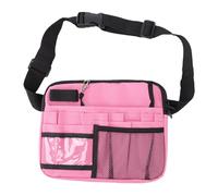 Luocute Nurse Waist Bag, Multi Compartment Gear Pocket Nursing Organizer Pouch with Tape Holder and Mesh Pockets, for Pen Bandage Scissors