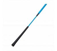 Luocute Patent Leather Horse Riding Whip, 65cm Equestrian Whip with Silicone Handle for Horse Racing Equestrian Training