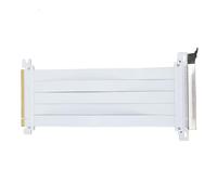 Luocute PCIE 4.0 X16 Riser Cable, 128Gbps High Speed GPU Extension Cable with Protector, Compatible with PCIE 3.0 2.0 1.0, for RX8900 AI ITX Water Cooling (60cm)