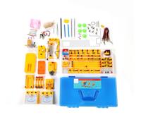 Luocute Physics Experiment Kit, Electricity and Magnetism Laboratory Set with Sensitive Ammeter and Magnetic Switch for Junior Senior High School Students STEM Learning