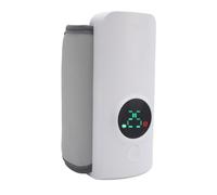 Luocute Portable Baby Bottle Warmer, 6 Temperature Settings 37C to 55C with Large 6000mAh Battery, Adjustable Hook and Loop for Multiple Bottle Shapes Up to 6.5cm