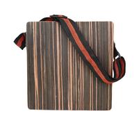 Luocute Portable Cajones Box Hand Drum Cajon, Stringed Persussion Instrument Kit with Carrying Bag, Travel Ebony Cajon Box Drum Percussion Instrument for Beginners