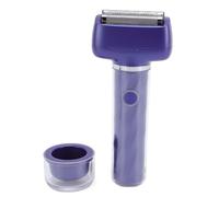 Luocute Portable Electric Trimmer, Miniature Bikini Clipper for Travel with Rechargeable Design, Washable and Lightweight, for Smooth Shaving (Blue)