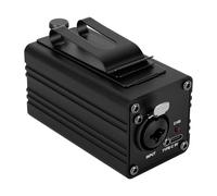 Luocute Portable Headphone Amplifier with XLR 6.35mm Combo Input | Metal Body, Stereo Headphone Amp with Belt Clip, Lightweight Design, 3.5mm Output, Plug and Play for Studio and Live Use