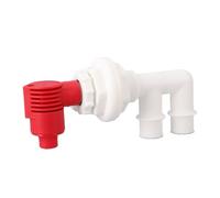 Luocute Portable Livewell Aerator Kit, Bait Pump Submersible 1-1/16 Inch Mounting Drain Valve Recirculating Pump Aerator for Live Wells Bait Wells, Out Combo Kit