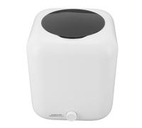 Luocute Portable Washing Machine, 5L Digital Display 3 Level Timing Auto Water Inlet Drainage Top Load Mini Washing Machine for Travel, Dormitories, and Hotels (White)