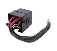 Luocute Pre Wired Fuse Relay Box, 2 Relays and 6 ATC ATO Blades Fuses 4 Pin 80A Relay Block and Kit for Cars Truck Marine Boat, Automotive Fuse Relay Box