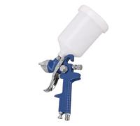 Luocute Professional HVLP Spray Guns, Gravity Feed with 1.4mm Nozzle 500ml, Adjustable Paint Volume Fan Control Power Paint HVLP Sprayers for Auto Furniture Repair Mural Painting