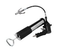Luocute Professional Pneumatic Automatic Grease Gun, Continuous Cycle Heavy Duty 6000 PSI Air Compressor Grease Gun with 18 Inch Flexible Hose Quick Releasing Coupler