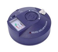 Luocute Quartz Watch Battery Tester, Built in LED Indicators Audible Alarms Pulse Analysis Voltage Measurement, with Pre Installed 23A Battery, for Watchmakers Professionals