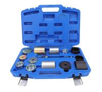 Luocute Rear Trailing Control Arm Bushing Ball Joint Removal Tool Set Kit, Differential Axle Bush Removal Tool for E36 E46 E38 E39 E60 E61 E31 E90 E91 Vehicles Silent Bearing Puller