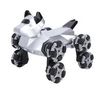 Luocute Remote Control Robot Dog, 2.4GHz Electric 8 Wheels Stunt Car, Gesture Sensing with Music & Light, Birthday Choice for Kids 6 7 8 9 10 11 12 Years Old, Climbing Robot Dog for