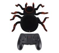 Luocute Remote Control Spider Toy, 360° Rotating Wall Climbing Spider with LED Eyes and Strong Suction Cups, USB Rechargeable RC Tarantula for Boys Girls Ages 3 and Up