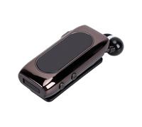 Luocute Retractable Bluetooth Headset, LED Display Noise Cancelling Single Ear Wireless Earpiece with Fast Charging, for Driving Office Use