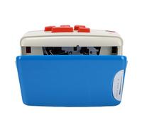 Luocute Retro Cassette Player, Portable Tape Player with FM Broadcast Recorder, 3.5mm Headphone Jack, USB Battery Powered for Music Listening Outdoors (Blue)