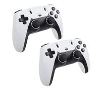 Luocute Retro Gaming Console, Wireless Game Console with 2 2.4G High Sensitivity Controllers, Built in 12000 Games, 4K HD Output, Plug and Play, for TV Projector Display (64G)