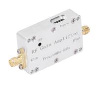 Luocute RF Gain Amplifier, 10MHz-6GHz 10dB Low Noise Signal Amplifier with SMA Female Type C Interface for Communication Receiver System