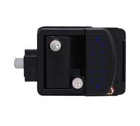 Luocute RV Door Lock, Zinc Alloy Trailer Door Latch Replacement, 4 Unlock Ways Lock for Password, Remote Control, and Mechanical Key