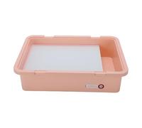 Luocute Sand Painting Light Box, LED Sensory Light Table for Kids with 3 Color Modes & 10 Levels Adjustable Brightness, for Autism Therapy, Tracing, Art and Classroom Activities