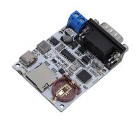 Luocute Serial Data Logger Recorder, with Type C and 232 Interface Dual LED Indicators Small Storage Card Support 128GB, for Real Time Clock Data Logging Video Sound Storage