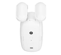 Luocute Smart Curtain Opener, BT App Remote Control Voice Compatible with Assistant Smart Things, with Temperature Light Sensor Timer, for Bedroom Living Room Office