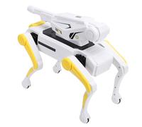 Luocute Smart Robot Dog, Interactive STEM with Voice Control and Remote Control, Programmable Play with 30+ Actions, Learning Coding Basics for Kids Age 6+