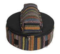 Luocute Snare Drum Carrying Bag, Large Capacity Snare Drum Bag Thickened Oxford Cloth Portable Design with Shoulder Straps, Gigbag Padded Portable Case for Drumsticks