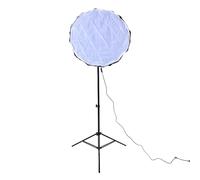 Luocute Softbox Photography Lighting Kit, 85W 2800K 5700K 3 Color Adjustable LED Bulb with Remote Control, 60cm 12 Sided Softbox for Live Streaming Portrait Product Photography (UK Plug)