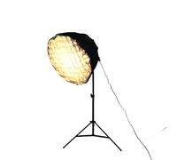 Luocute Softbox Photography Lighting Kit, 85W 2800K 5700K 3 Color Adjustable LED Bulb with Remote Control, 60cm 12 Sided Enhanced Softbox, 2.1m Tripod, for Live Streaming Portrait Product (UK Plug)