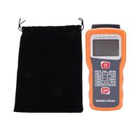 Luocute Solar Radiation Measurement Tester, Digital Display Data Hold Solar Power Meter with Max Value Hold for Physics Optics Meteorology Glass Transmittance Verification