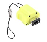Luocute SP Game Console Headphone Jack Adapter, Type C Charging Port 3.5mm Converter with Anti Loss Hanging Rope for SP Game Console (Yellow)