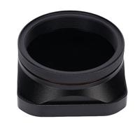 Luocute Square Metal Lens Hood Fit for X100VI, X100V, X100F, X100T, X100S, X70 with Smart Realignment Technology, Matte Coating Finish and CNC Machined Camera Lens Hood (Black)