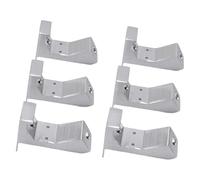 Luocute Squeaky Floor Repair Kit, 6 Brackets with Screws and Rivets for Any Subfloor 5/8 in or Thicker, Easy to Use Eliminates Floor Squeak Noise, Squeaky Repair Kit Wood Tool